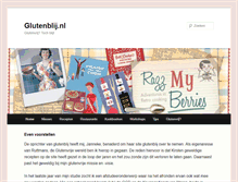 Tablet Screenshot of glutenblij.nl